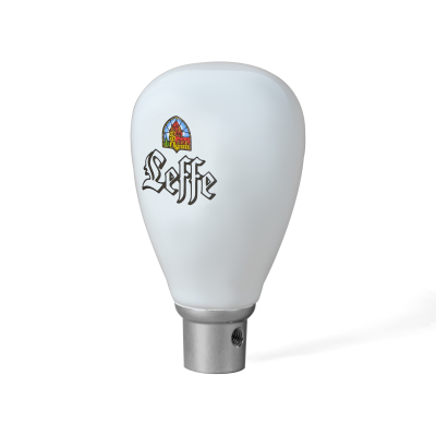 Рукоятка для крана Leffe шар., керамич., белая 9,5 см. в Иркутске